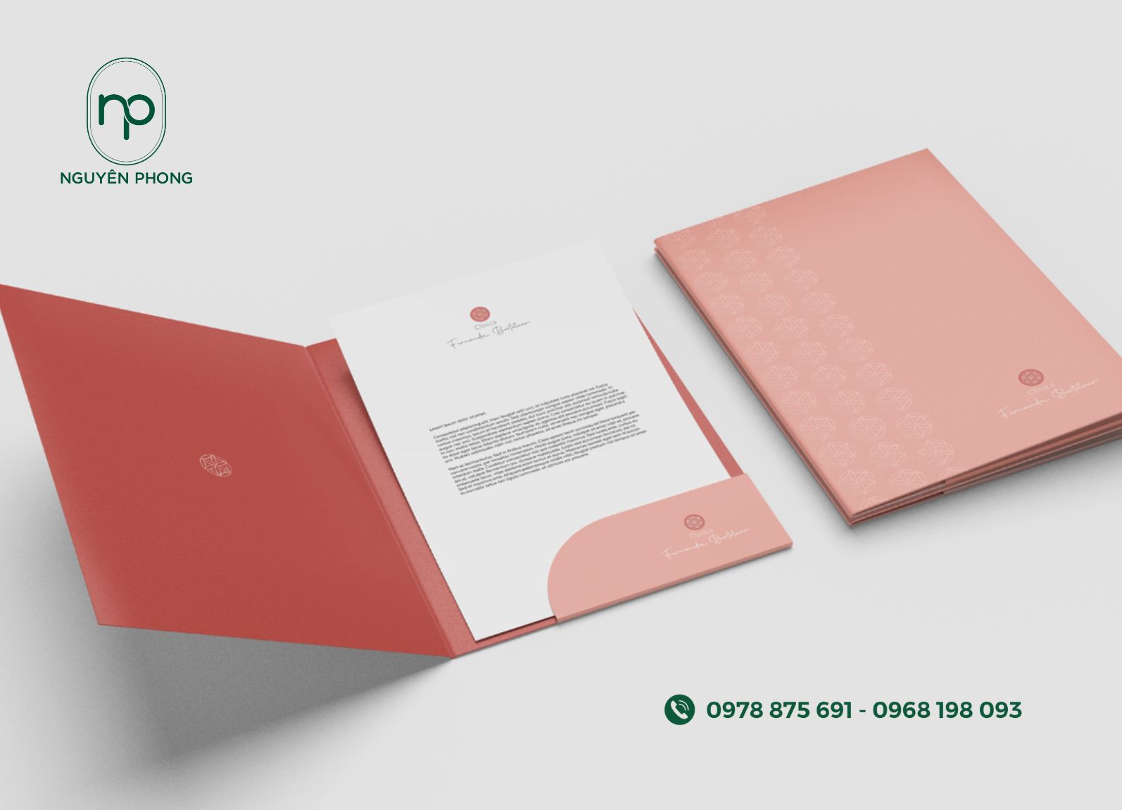 Mẫu kẹp file tài liệu chuyên nghiệp